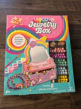 Just my Style Unicorn Jewelry Box NEW